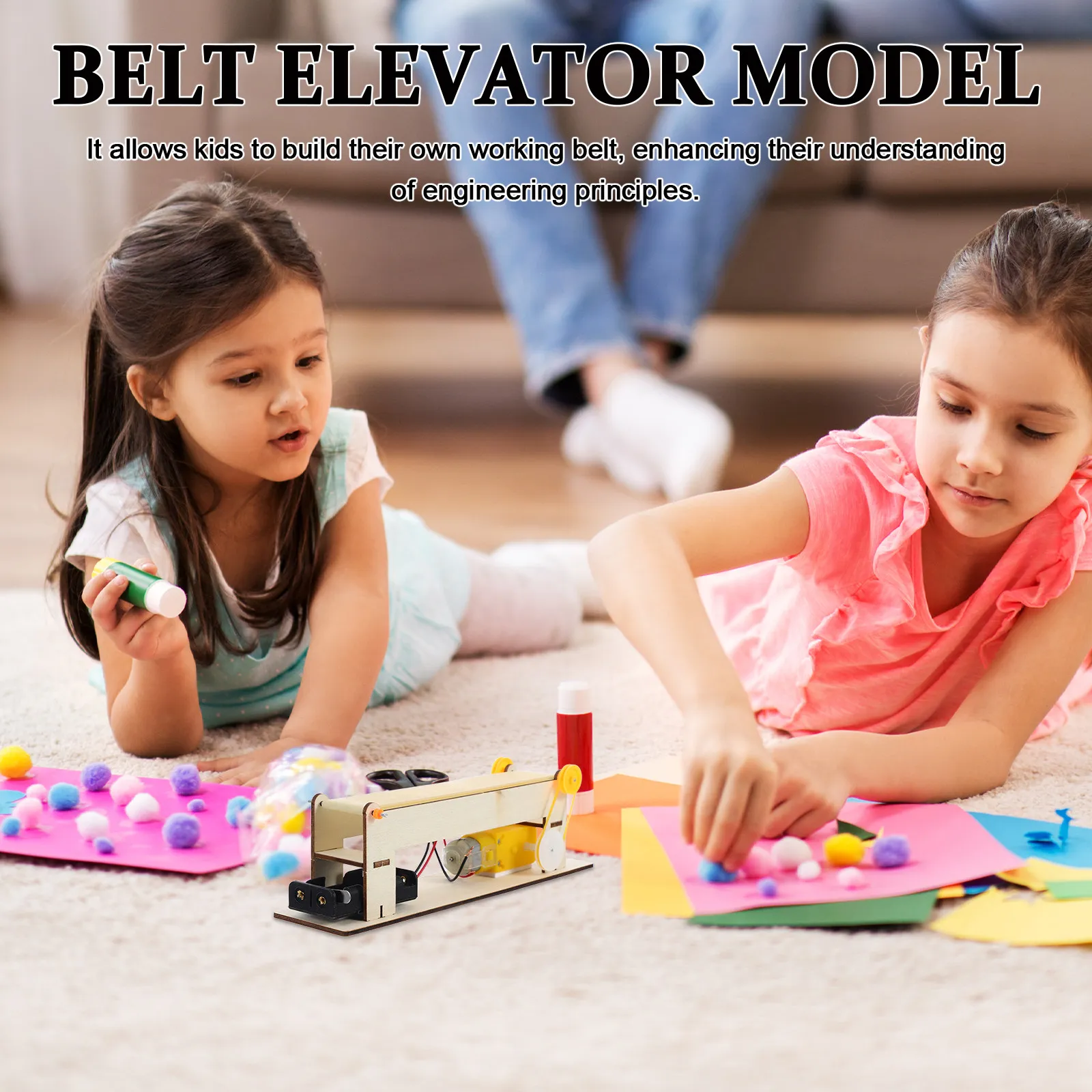 Набор для сборки ленточного конвейера своими руками: развивающий STEM-проект для детей, развивающий навыки координации рук и глаз
Набор для сборки ленточного конвейера своими руками: развивающий STEM-проект для детей, развивающий навыки координации рук и глаз