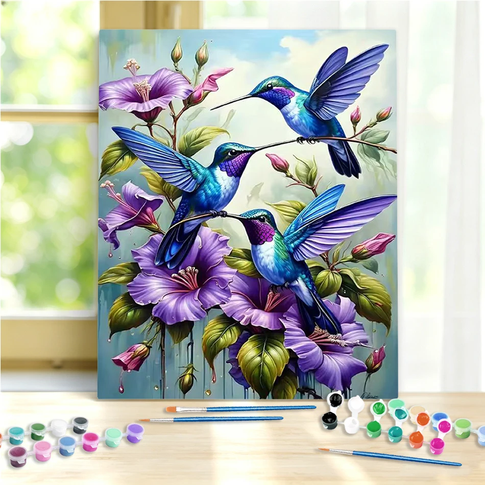 GATYZTORY Oil Painting By Number Bird Animal Drawing On Canvas HandPainted Art Gift DIY Picture By Number Flower Kits Home Decor
GATYZTORY Oil Painting By Number Bird Animal Drawing On Canvas HandPainted Art Gift DIY Picture By Number Flower Kits Home Decor