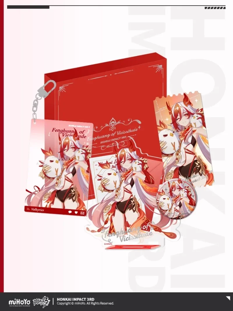 Игровая подставка для косплея Honkai Impact 3, набор аксессуаров фу Хуа, Подарочная коробка на день рождения, милая акриловая подвеска, статуя, металлический значок
Игровая подставка для косплея Honkai Impact 3, набор аксессуаров фу Хуа, Подарочная коробка на день рождения, милая акриловая подвеска, статуя, металлический значок