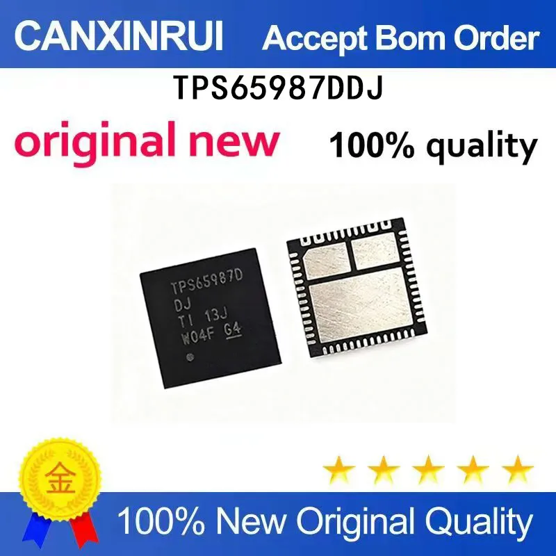 (5-100 Pieces) TPS65987DDJRSHR TPS65987DDJ TPS65987D VQFN56 spot chip
(5-100 Pieces) TPS65987DDJRSHR TPS65987DDJ TPS65987D VQFN56 spot chip