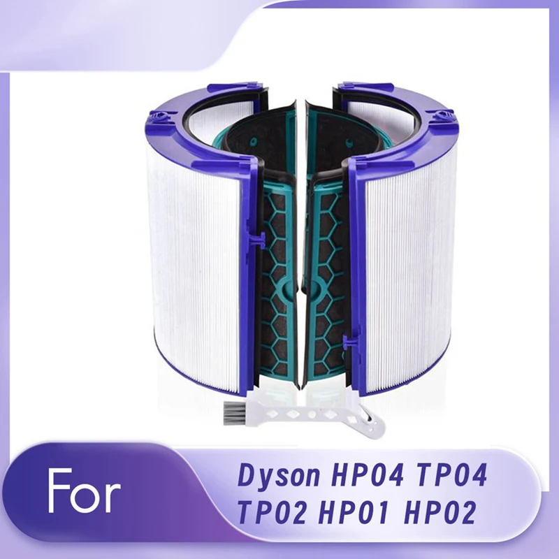 HEPA Filter & Activated Carbon Filter For Dyson HP04 TP04 TP02 HP01 HP02 Air Purifier Active HEPA Carbon Filter
HEPA Filter & Activated Carbon Filter For Dyson HP04 TP04 TP02 HP01 HP02 Air Purifier Active HEPA Carbon Filter