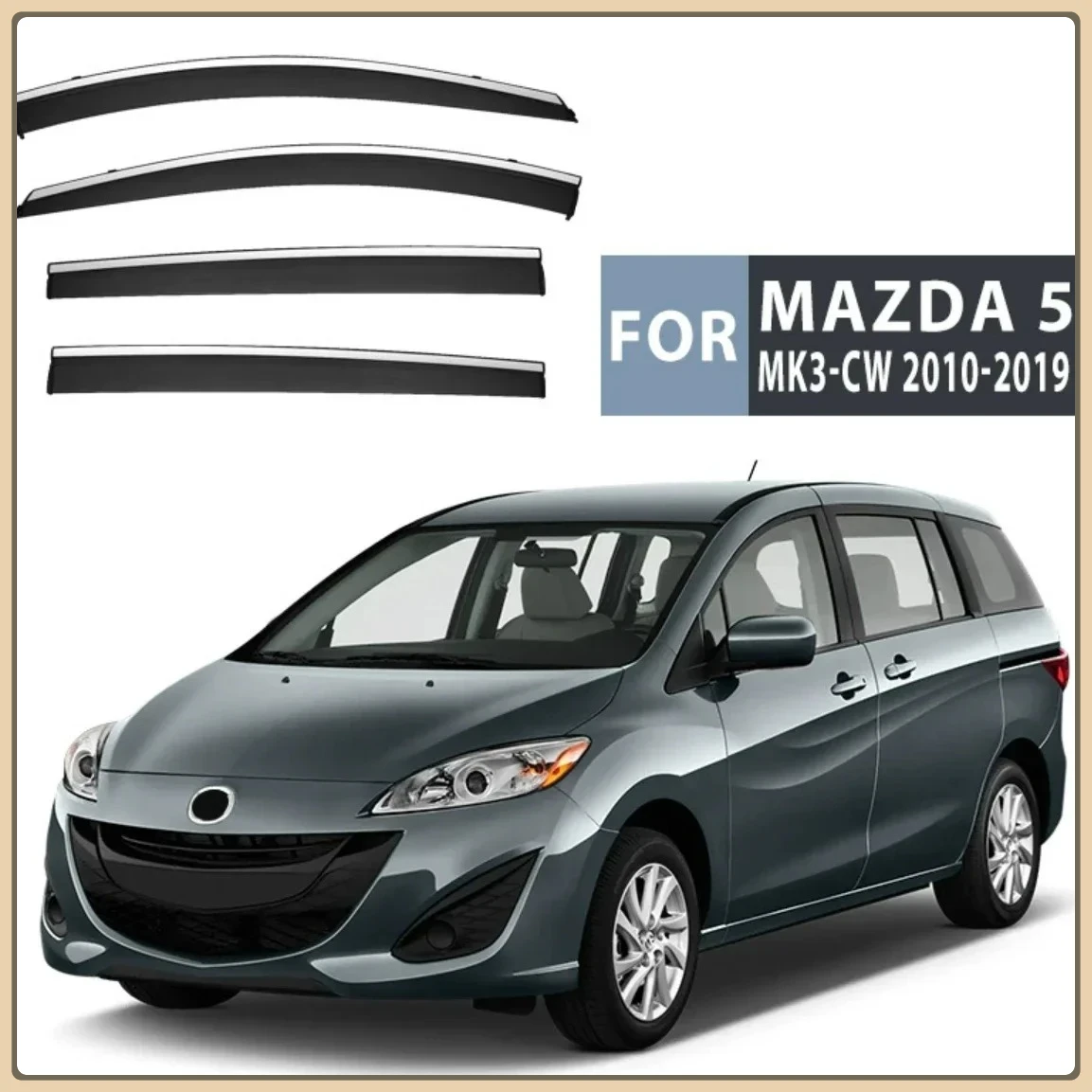 Для MAZDA 5 2010-2019 ветровые дефлекторы, дверной козырек, вентиляционные шторы, оконный козырек, автомобильные аксессуары, хромированные полоски, защита от дождя
Для MAZDA 5 2010-2019 ветровые дефлекторы, дверной козырек, вентиляционные шторы, оконный козырек, автомобильные аксессуары, хромированные полоски, защита от дождя