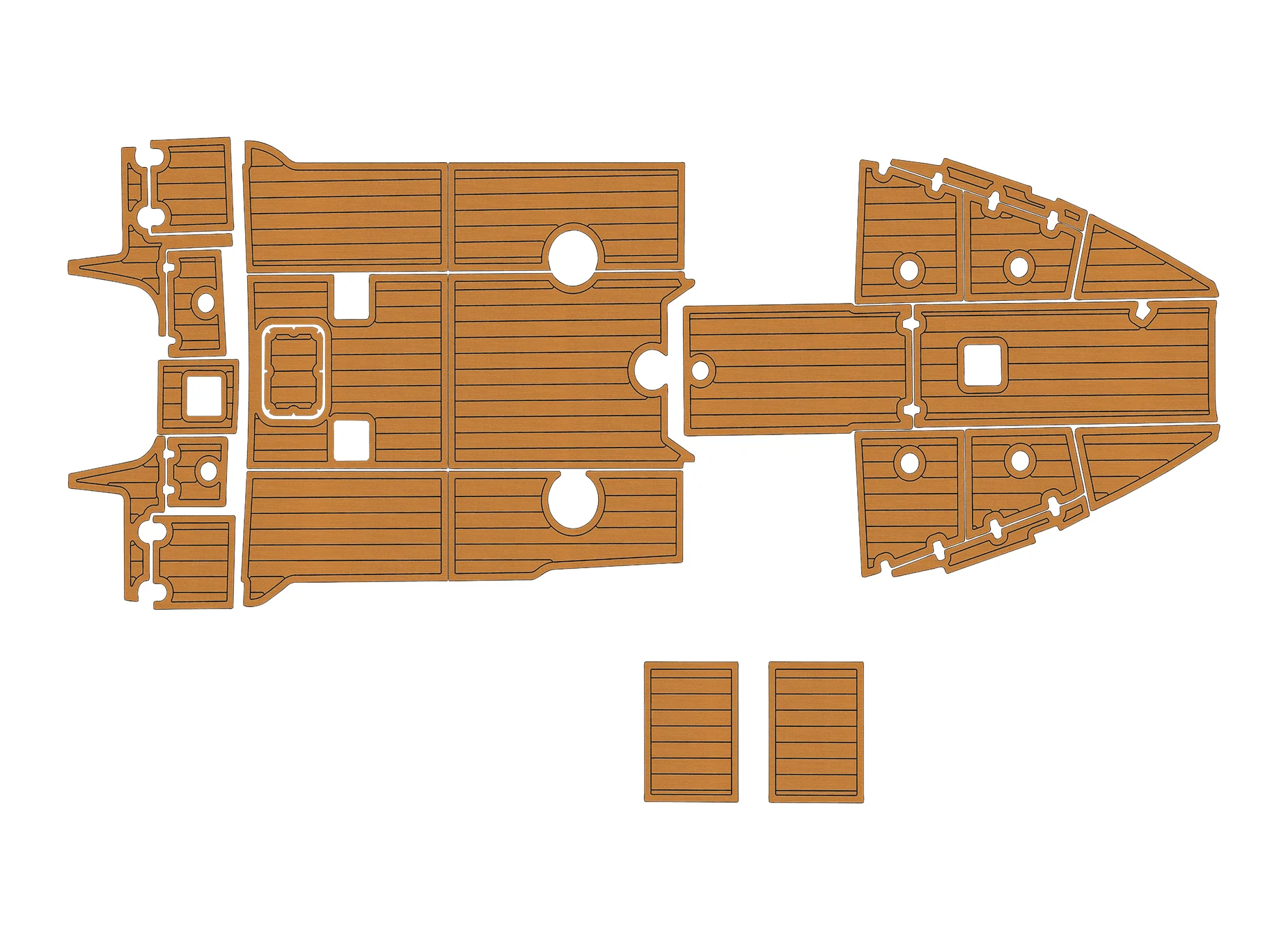 Anti-Skid EVA Faux Teak Self-Adhesive 6mm Boat Decking Pad for 2017-2020 Larson FX Yacht Cockpit Durable Marine Flooring
Anti-Skid EVA Faux Teak Self-Adhesive 6mm Boat Decking Pad for 2017-2020 Larson FX Yacht Cockpit Durable Marine Flooring