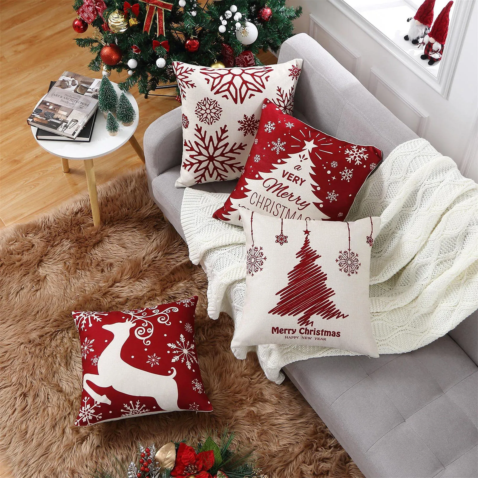 Christmas Pillow Covers Christmas Decorations Throw Pillow Covers Set Of 4 Pillow Cases With Holiday Decor Merry Christmas Decor
Christmas Pillow Covers Christmas Decorations Throw Pillow Covers Set Of 4 Pillow Cases With Holiday Decor Merry Christmas Decor