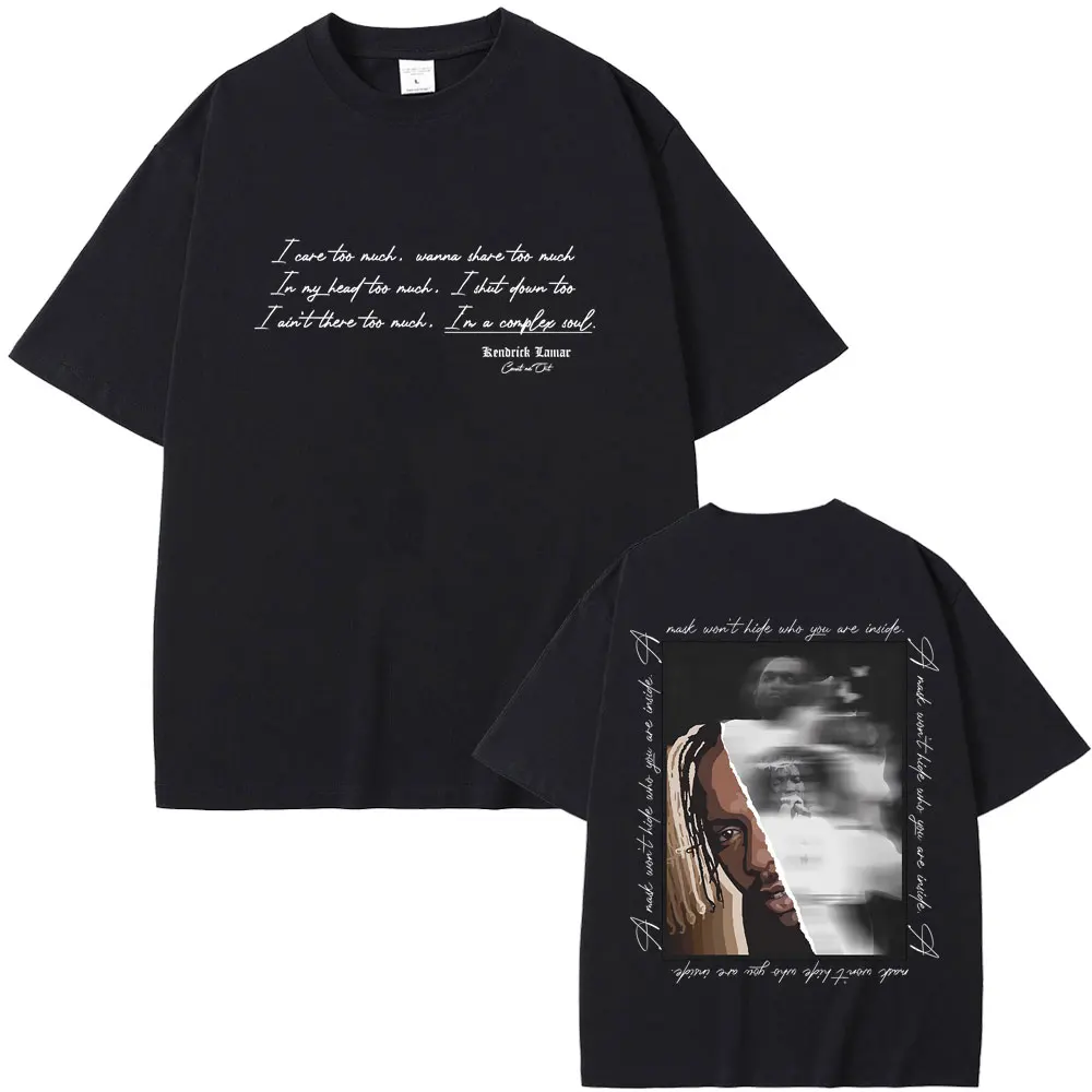 Hot Sale Rapper Kendrick Lamar Mr Morale & The Big Steppers DAMN To Pimp A Butterfly Print T-shirt Men Hip Hop Oversized T Shirt
Hot Sale Rapper Kendrick Lamar Mr Morale & The Big Steppers DAMN To Pimp A Butterfly Print T-shirt Men Hip Hop Oversized T Shirt