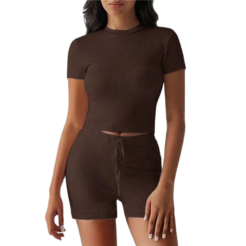 【Party-Decoration】Women's Summer 2 Piece Outfits Skinny Shorts Tracksuit Sets
【Party-Decoration】Women's Summer 2 Piece Outfits Skinny Shorts Tracksuit Sets