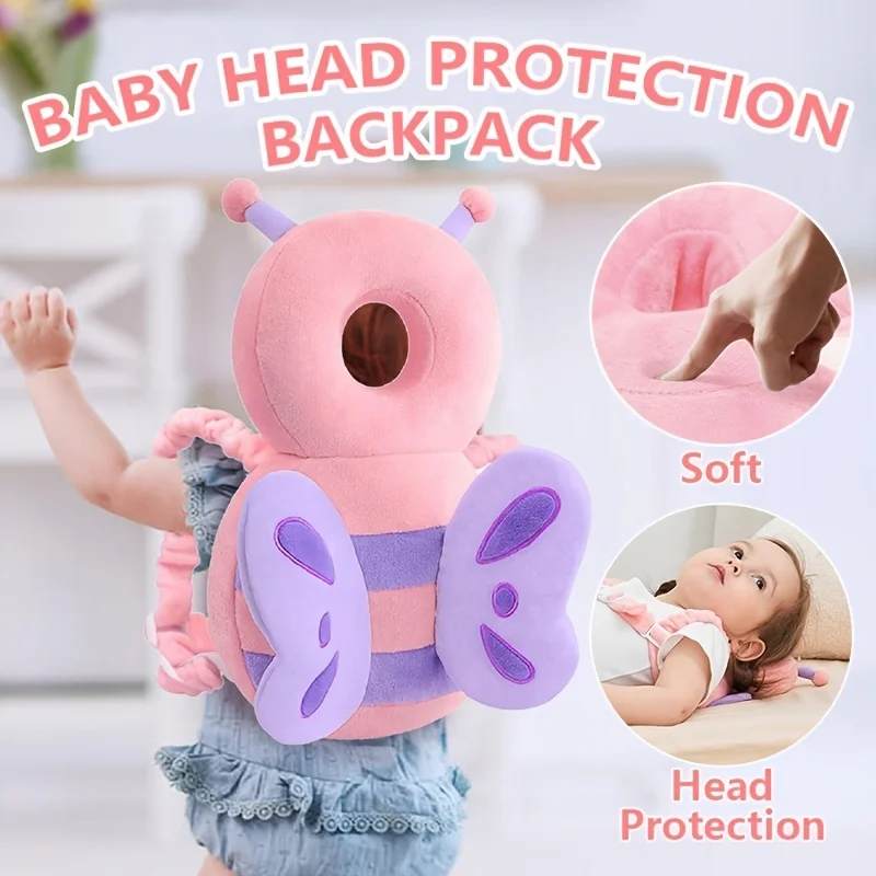 Cute Animal Pattern Head Protection Backpack - Children's Soft Polyester Cushion, Lightweight Hand Washable Equipment, Suitable
Cute Animal Pattern Head Protection Backpack - Children's Soft Polyester Cushion, Lightweight Hand Washable Equipment, Suitable