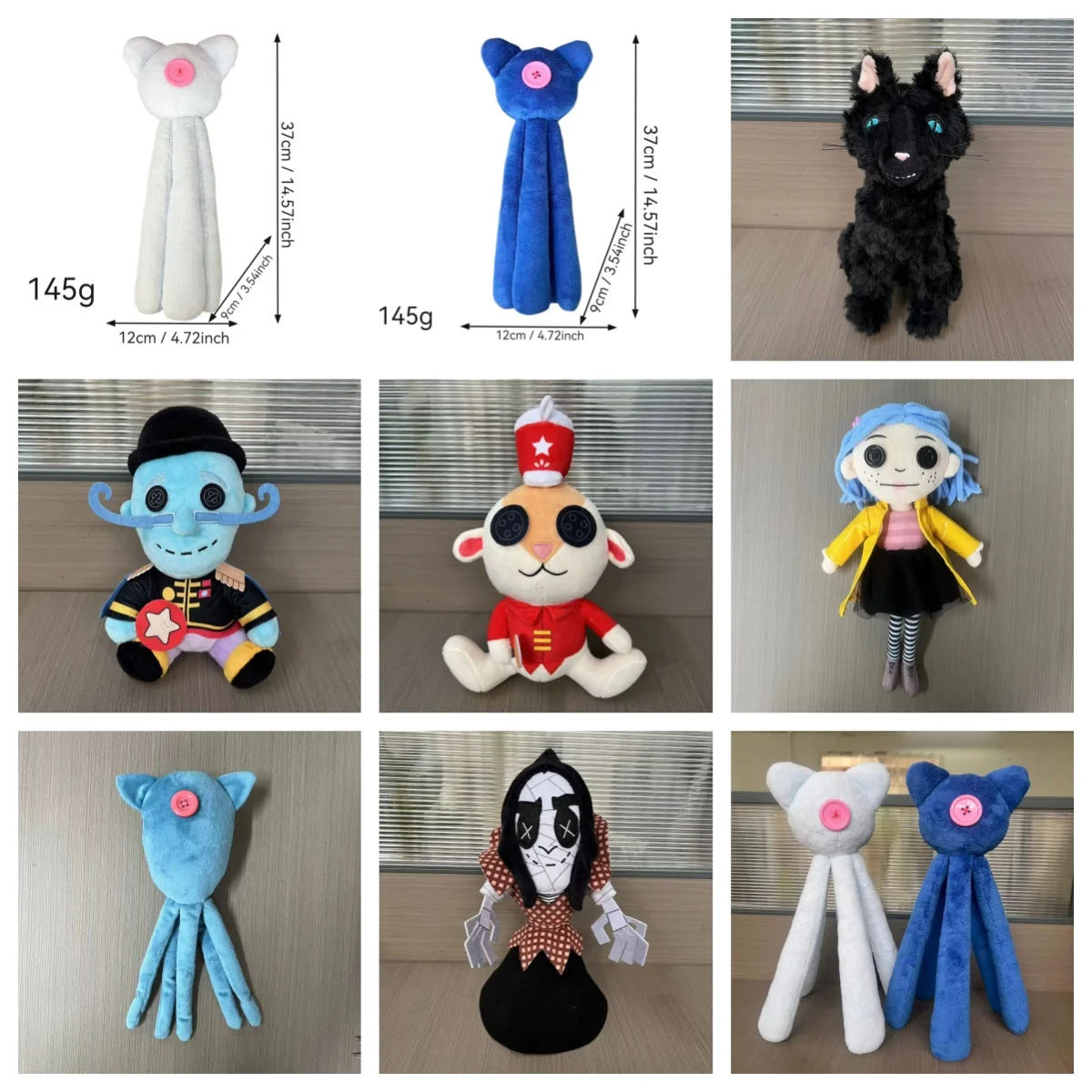 New Coraline Other Mother Series Plush Toy Movie Character Stuffed Doll Soft Collectible Gift for Film Fans
New Coraline Other Mother Series Plush Toy Movie Character Stuffed Doll Soft Collectible Gift for Film Fans