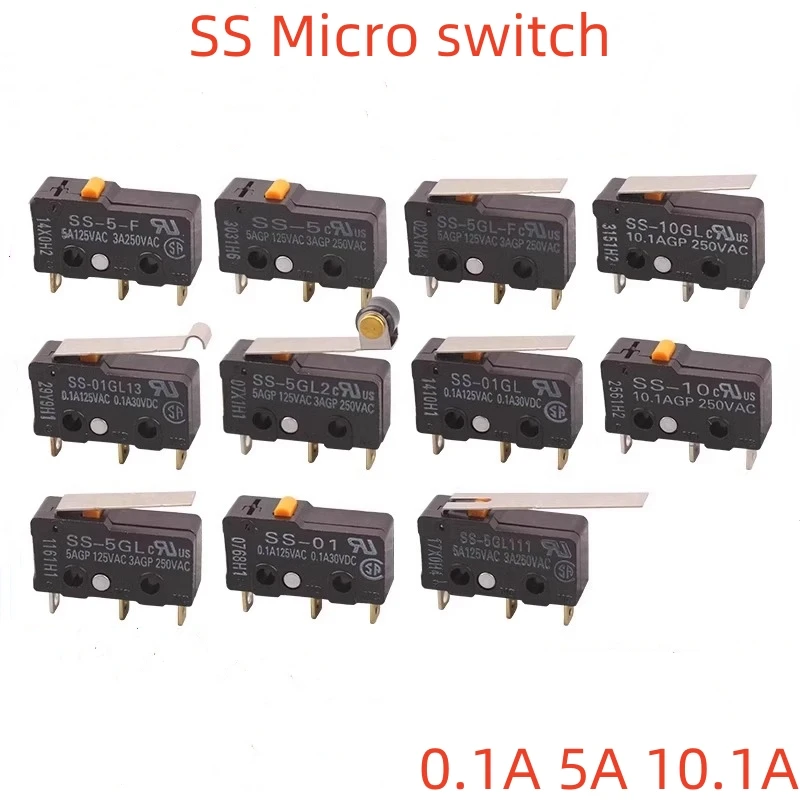 1PCS New original Limit Micro Switch SS-5 SS-5GL SS-5GL2 SS-5GL13 SS-5-F SS-5GL-F SS-10 SS-01 GL GL2 GL13 SS-5GL111
1PCS New original Limit Micro Switch SS-5 SS-5GL SS-5GL2 SS-5GL13 SS-5-F SS-5GL-F SS-10 SS-01 GL GL2 GL13 SS-5GL111