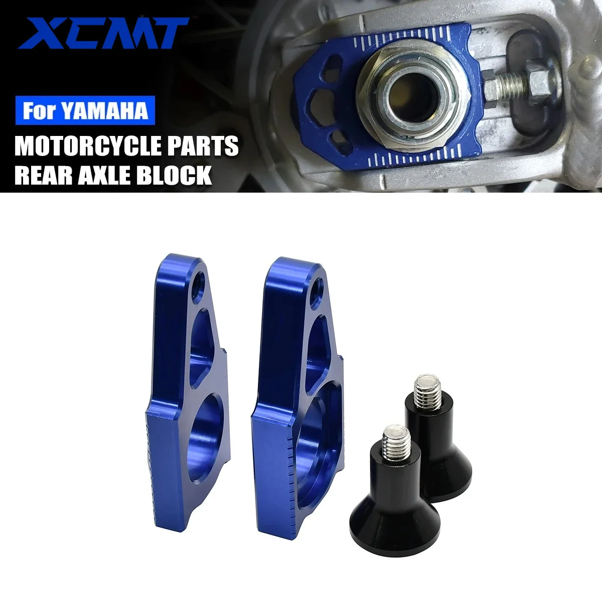 For Yamaha YZ250F 450F YZ125 250 125X 250X YZ250FX YZ450FX WR250F WR450F Adjuster Rear Chain Axle Block
For Yamaha YZ250F 450F YZ125 250 125X 250X YZ250FX YZ450FX WR250F WR450F Adjuster Rear Chain Axle Block