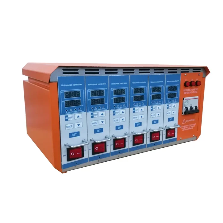 6 Zone Industrial 3.6KW PID Temperature Controller for Hot Runner System Inje ction Plastic Molding Machine SSR Relay Output
6 Zone Industrial 3.6KW PID Temperature Controller for Hot Runner System Inje ction Plastic Molding Machine SSR Relay Output