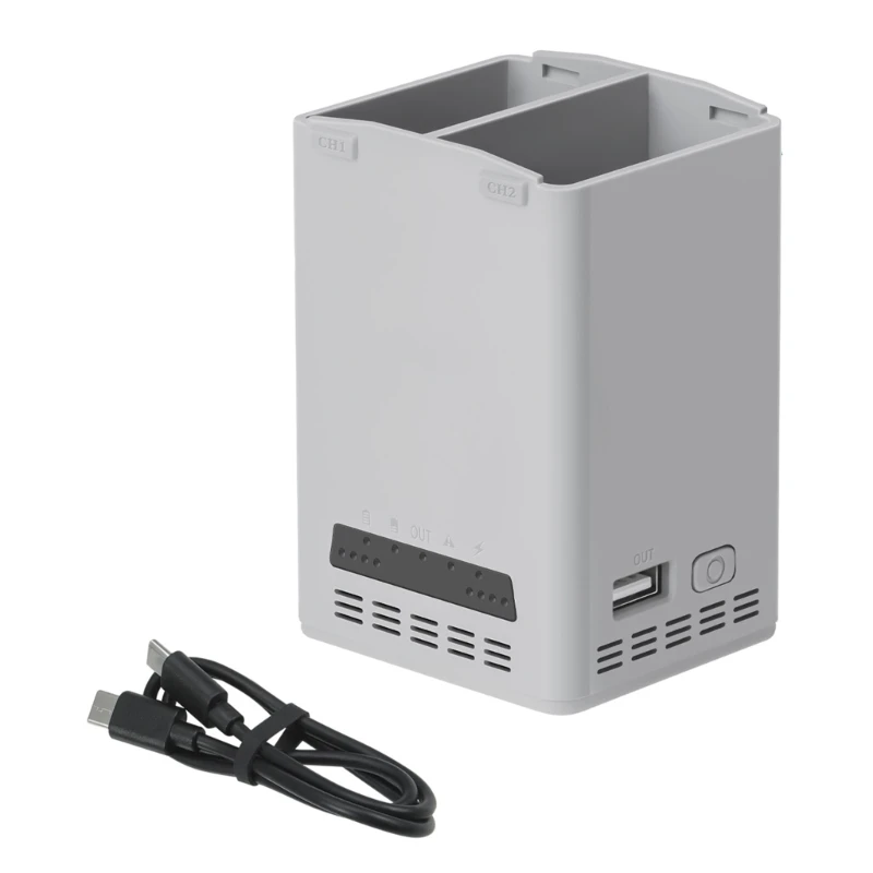 U55B Portable 65W Charging Station For Lito1 Batteries Charging Hub 2Slot
U55B Portable 65W Charging Station For Lito1 Batteries Charging Hub 2Slot