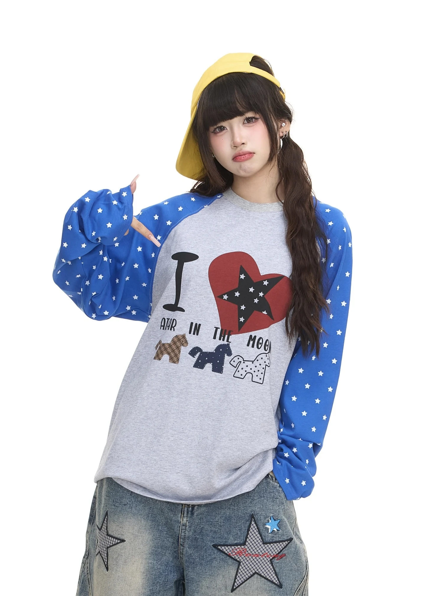 Loose Fit American Style Long Sleeve Hoodie Unisex Casual Shoulder Insert Color Block Design Star Print Comfortable Breathable
Loose Fit American Style Long Sleeve Hoodie Unisex Casual Shoulder Insert Color Block Design Star Print Comfortable Breathable