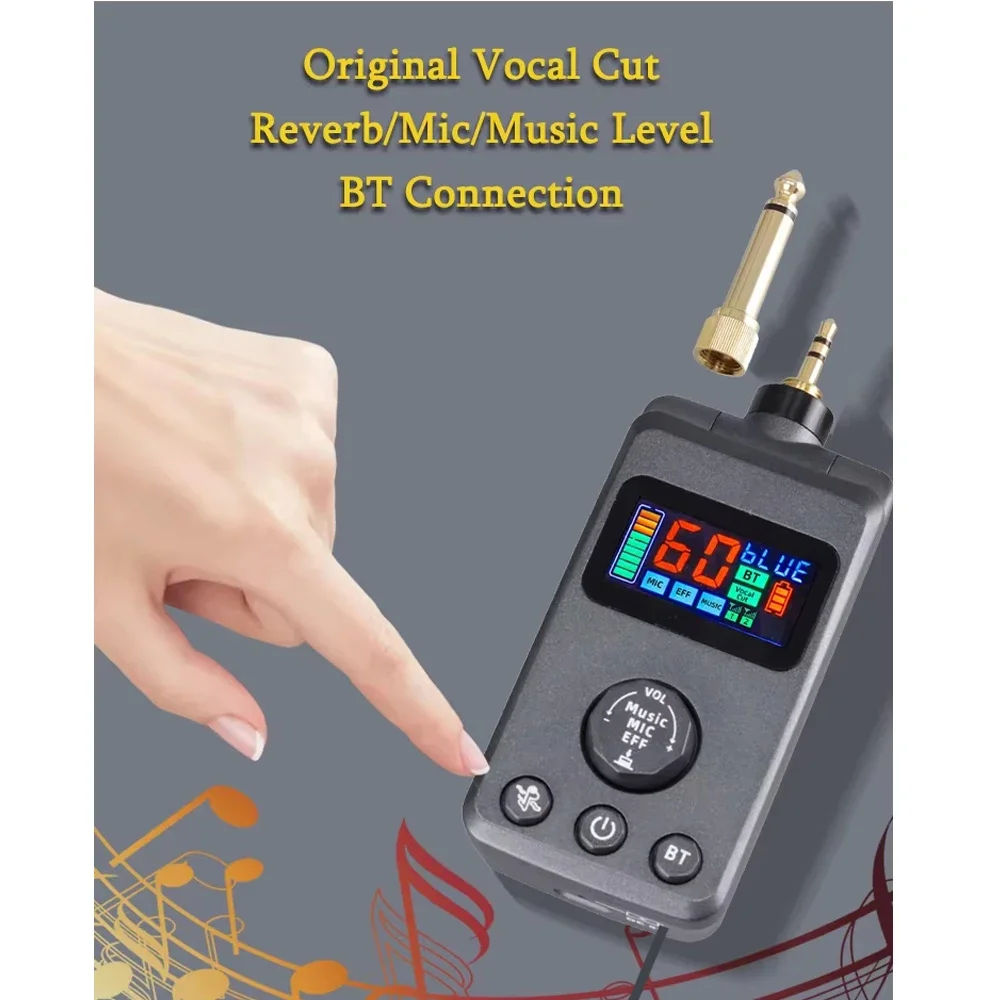 Universal Howling Anti BT Echo Dsp Wireless Microphone
Universal Howling Anti BT Echo Dsp Wireless Microphone