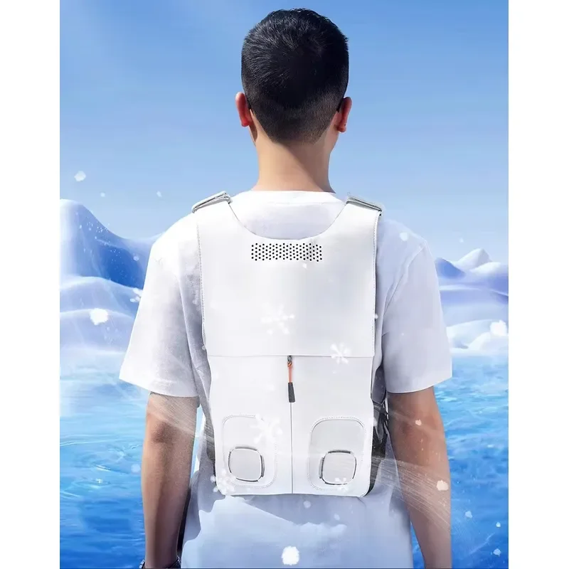 Hot Sale Wearable Air Conditioner Cooling Vest Semiconductor Chip Cooling Jacket Outdoor Smart Air-Conditioned Suit Work Vest
Hot Sale Wearable Air Conditioner Cooling Vest Semiconductor Chip Cooling Jacket Outdoor Smart Air-Conditioned Suit Work Vest