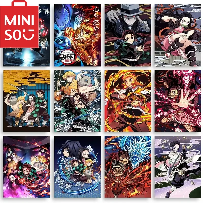 MINISO Demon Slayer аниме мозаика 5D DIY ручная вышивка крестиком набор для алмазной живописи дрель Рим Декор подарок
MINISO Demon Slayer аниме мозаика 5D DIY ручная вышивка крестиком набор для алмазной живописи дрель Рим Декор подарок