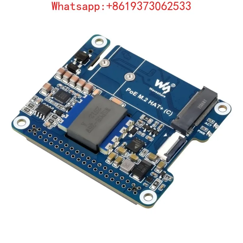 Адаптер PCIe для M.2 с функцией PoE (C) для Raspberry Pi 5, поддерживает протокол NVMe, высокоскоростное чтение SSD-накопителей M.2
Адаптер PCIe для M.2 с функцией PoE (C) для Raspberry Pi 5, поддерживает протокол NVMe, высокоскоростное чтение SSD-накопителей M.2