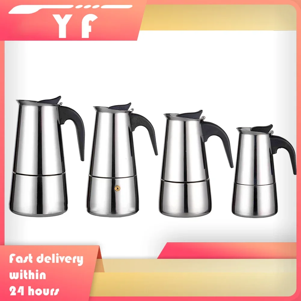 2/4/6/9 Cups Moka Pot Coffee Maker,Stainless Steel Moka Pot Maker Coffee Cookers Mocha Espresso Latte Stovetop Filter Coffee Pot
2/4/6/9 Cups Moka Pot Coffee Maker,Stainless Steel Moka Pot Maker Coffee Cookers Mocha Espresso Latte Stovetop Filter Coffee Pot