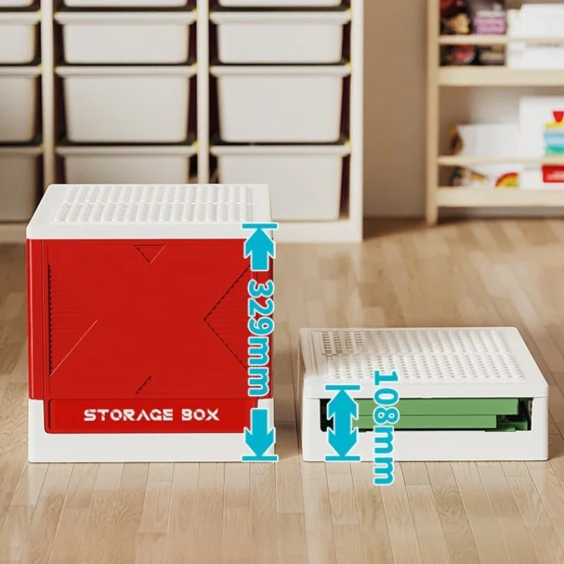 Household large capacity storage box, multifunctional storage box, building block storage box, children's toy storage box
Household large capacity storage box, multifunctional storage box, building block storage box, children's toy storage box