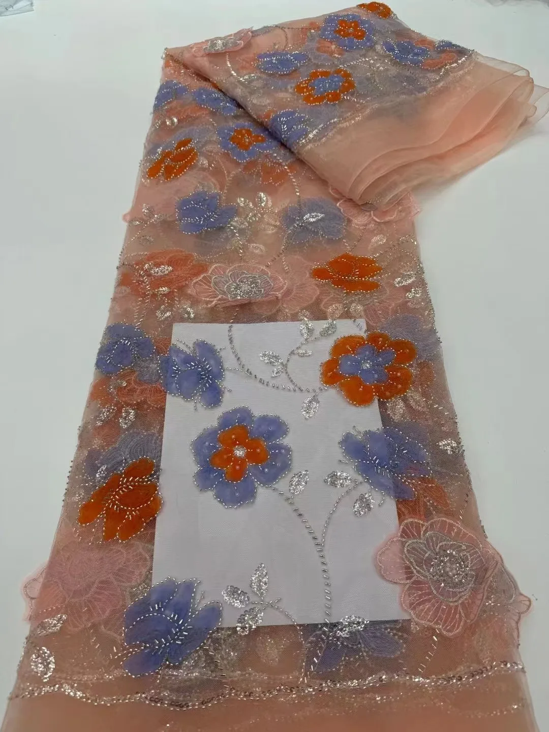 Latest African 3D Lace Fabric Groom Flower Embroidery Lace with Beads Lace Fabrics for Sewing Tulle Net Fabric Material 5 Yards
Latest African 3D Lace Fabric Groom Flower Embroidery Lace with Beads Lace Fabrics for Sewing Tulle Net Fabric Material 5 Yards