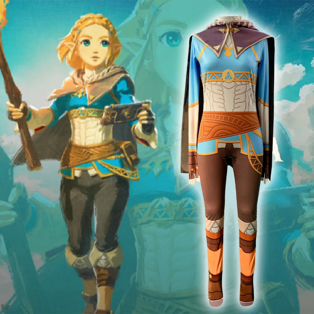 Halloween Legend Cosplay Princess Christmas Role-playing Costume the Wild Breath of the Wild Three-acetate Fiber 100%
Halloween Legend Cosplay Princess Christmas Role-playing Costume the Wild Breath of the Wild Three-acetate Fiber 100%