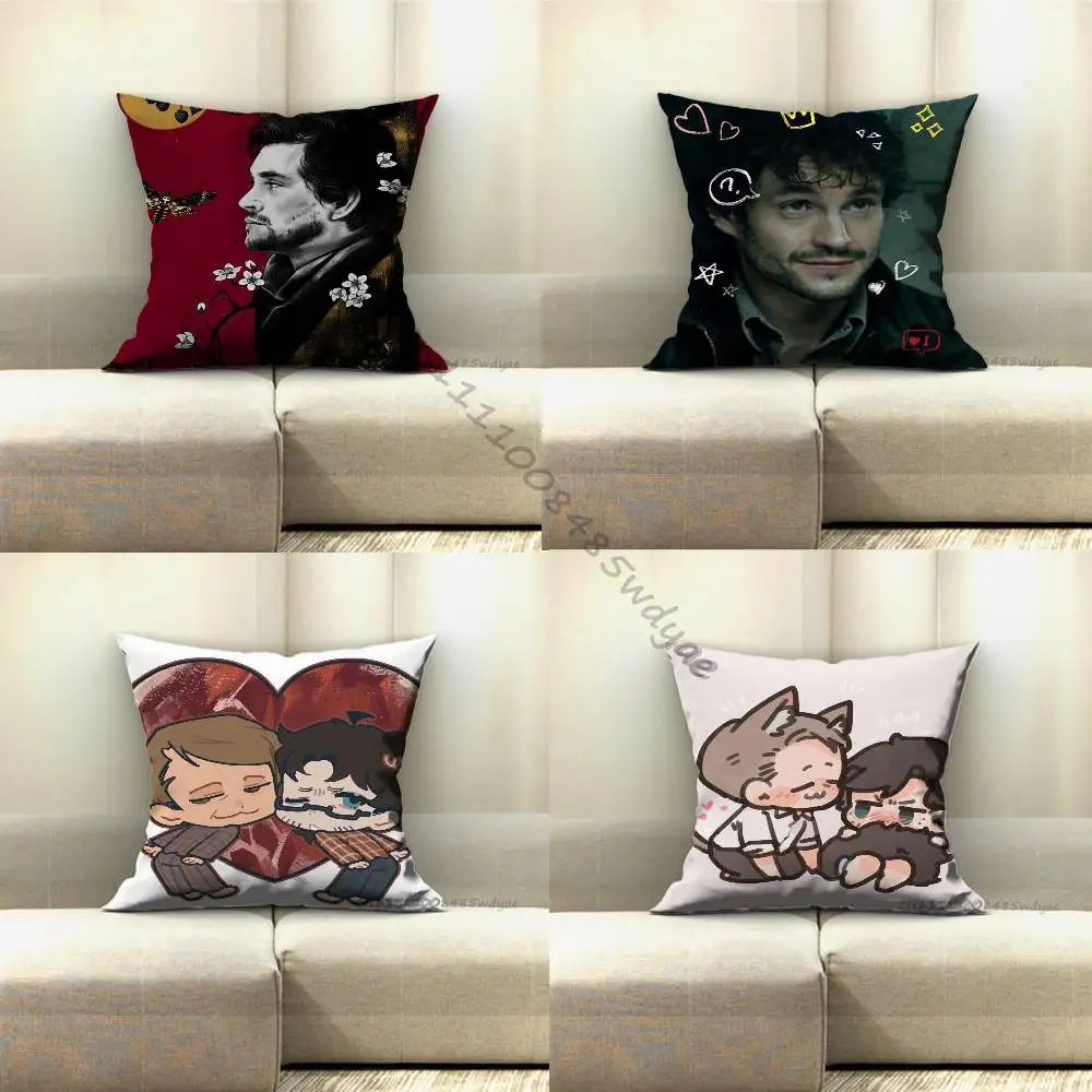 H-HannibalS and Will Pillow Case Pillow Case Living Room Sofa Cushion Cover Suitable For Home Bedroom Room Decoration
H-HannibalS and Will Pillow Case Pillow Case Living Room Sofa Cushion Cover Suitable For Home Bedroom Room Decoration