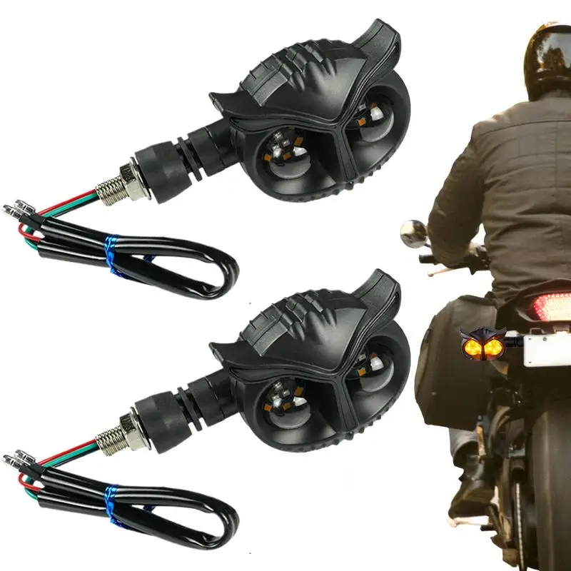 Motorcycle Signals Lights LED Owl-Shaped Indicator Lamp Bullet Blinker Indicator Lights LED Blinker Lamp For Motorcycles
Motorcycle Signals Lights LED Owl-Shaped Indicator Lamp Bullet Blinker Indicator Lights LED Blinker Lamp For Motorcycles