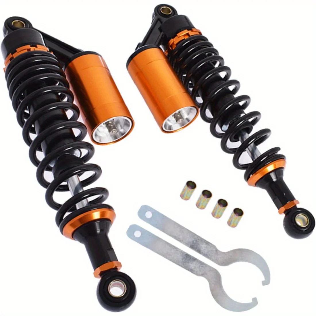 2PCS 320mm Motorcycle Universal Air Shock 12.5 inch Adjustable Suspension Replacement for Honda CB750 Yamaha Suzuki
2PCS 320mm Motorcycle Universal Air Shock 12.5 inch Adjustable Suspension Replacement for Honda CB750 Yamaha Suzuki