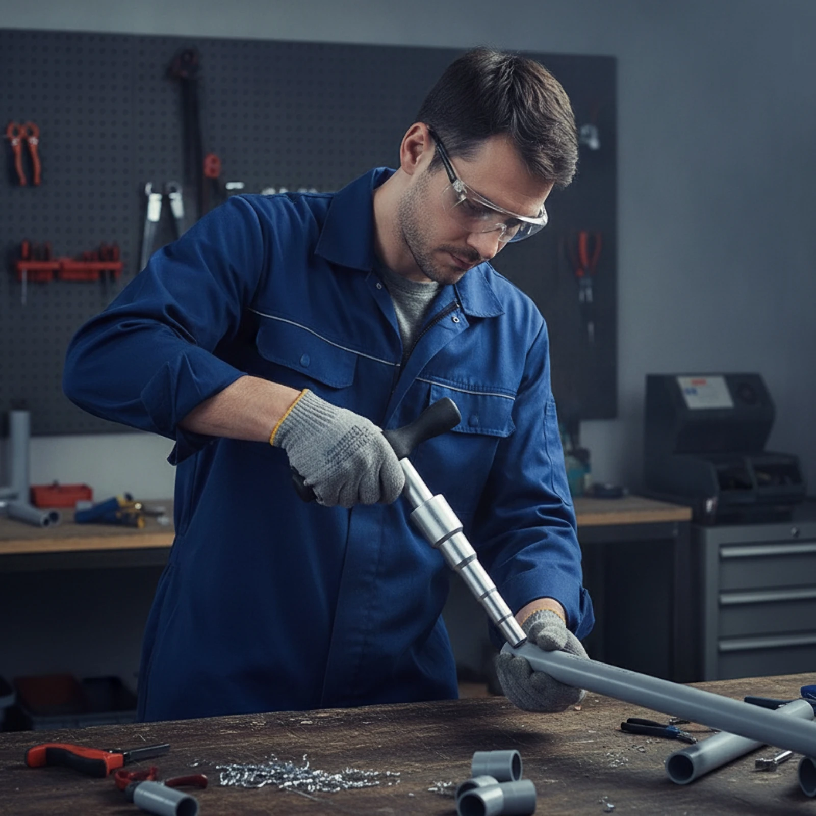 Pipe Rounding Tool Ergonomic Pipe Shaper with T-Handle Tube Rounding Tool Sturdy Accurate for Plumbers, Plumbing
Pipe Rounding Tool Ergonomic Pipe Shaper with T-Handle Tube Rounding Tool Sturdy Accurate for Plumbers, Plumbing