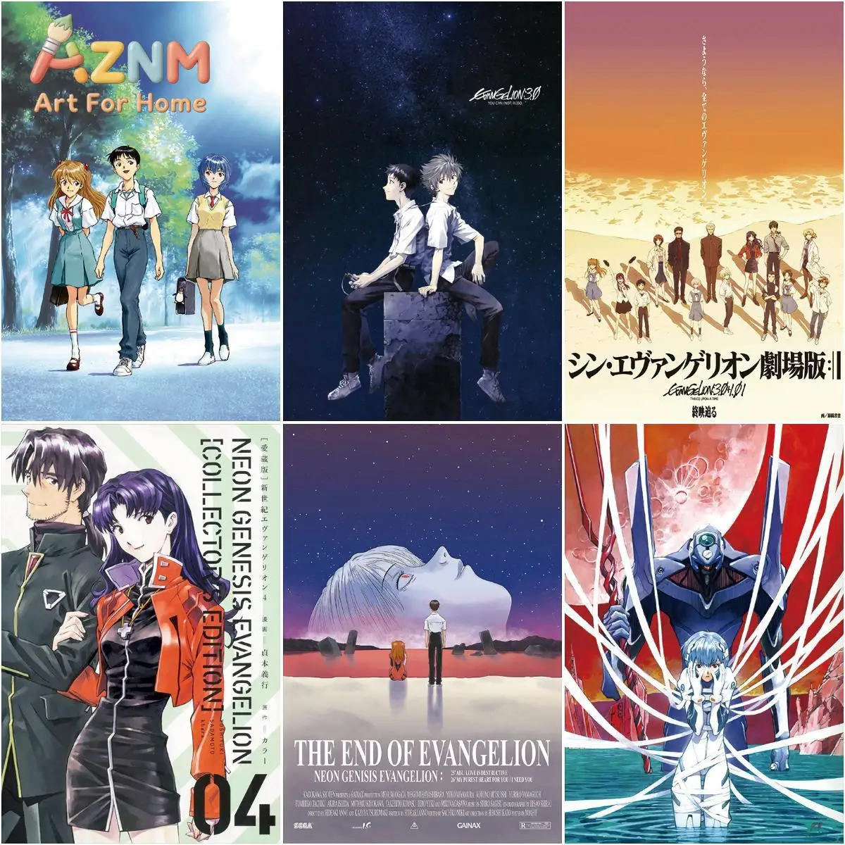 EVA New Century Evangelion Frameless Canvas Painting Asaka Decoration Surrounding Layeri Illustration Cover Poster Wallpaper
EVA New Century Evangelion Frameless Canvas Painting Asaka Decoration Surrounding Layeri Illustration Cover Poster Wallpaper