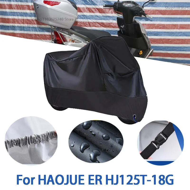 Motorcycle Full Covers For HAOJUE ER HJ125T-18G Car Outdoors Sun Protection Dust No Ear Thickened Oxford Clothcover Accessories
Motorcycle Full Covers For HAOJUE ER HJ125T-18G Car Outdoors Sun Protection Dust No Ear Thickened Oxford Clothcover Accessories