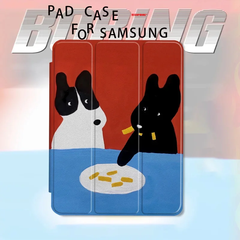 For Samsung Galaxy Tab A8/A9/A11+FE LITE PLUS/Galaxy Tab S6 Lite/S7/S8/S9/S10+ FE "Collection of Dogs" tri-fold case
For Samsung Galaxy Tab A8/A9/A11+FE LITE PLUS/Galaxy Tab S6 Lite/S7/S8/S9/S10+ FE "Collection of Dogs" tri-fold case