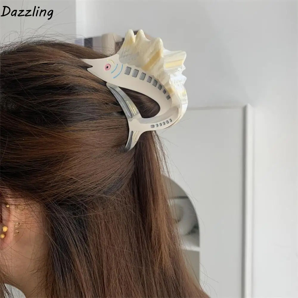 Fish Tuna Hair Claw Sweet Acetic Acid Acetate Ocean Tunny Hair Clip Cartoon Korean Style Marine Organisms Shark Clip Girls
Fish Tuna Hair Claw Sweet Acetic Acid Acetate Ocean Tunny Hair Clip Cartoon Korean Style Marine Organisms Shark Clip Girls
