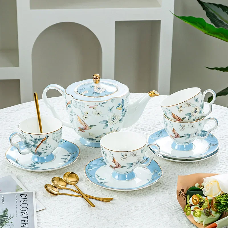 CL Modern Light Luxury High-end Luxury Holiday 1 Pot 4 Cups and Saucers Set High-value Exquisite Coffee Cup
CL Modern Light Luxury High-end Luxury Holiday 1 Pot 4 Cups and Saucers Set High-value Exquisite Coffee Cup