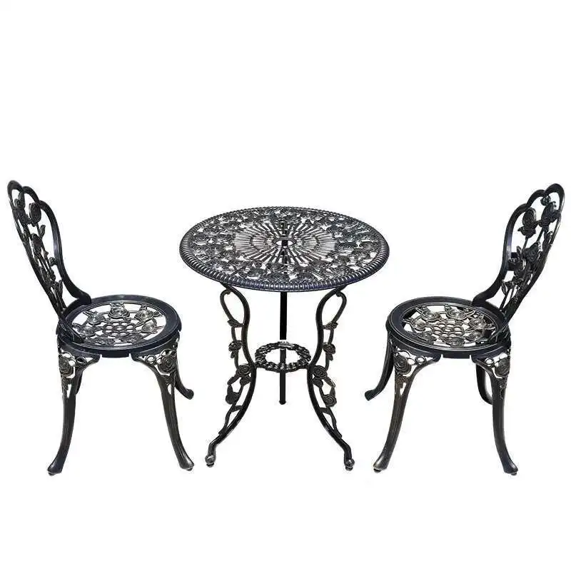 Modern Minimalist Metal Outdoor Chairs Leisure Outdoor Courtyard Table Chair Aluminum Balcony Tables Chairs Garden Furniture Set
Modern Minimalist Metal Outdoor Chairs Leisure Outdoor Courtyard Table Chair Aluminum Balcony Tables Chairs Garden Furniture Set