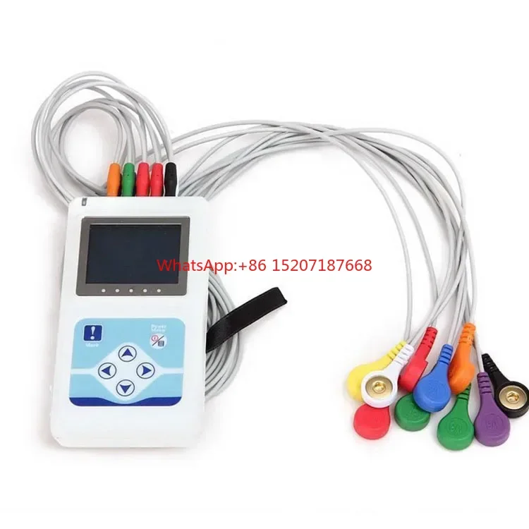 Contec Dynamic Electrocardiograph 12 Channel 24 Hours Holter ECG Monitor System
Contec Dynamic Electrocardiograph 12 Channel 24 Hours Holter ECG Monitor System
