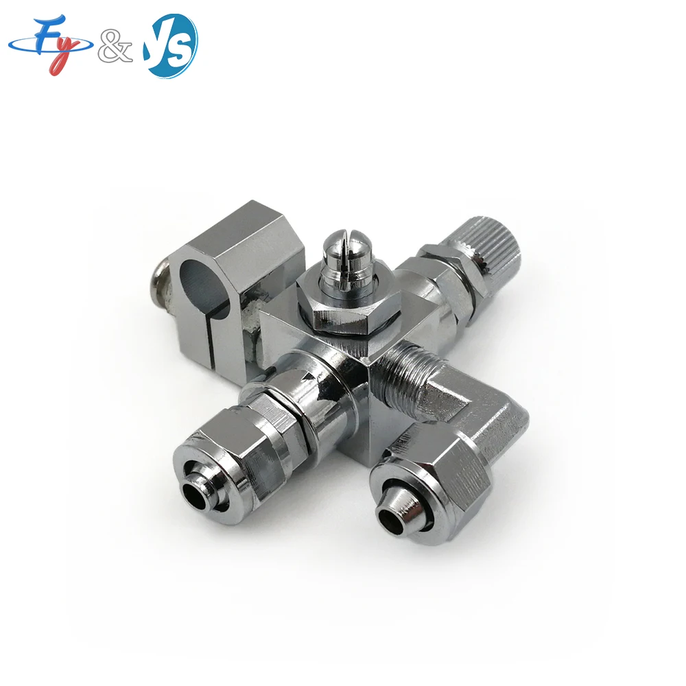 ST-7 Air Atomizing Spray Nozzle, Automatic Two-Fluid Mist Sprayer with Adjustable Flow, Anti-Drip Industrial Atomizer Nozzle
ST-7 Air Atomizing Spray Nozzle, Automatic Two-Fluid Mist Sprayer with Adjustable Flow, Anti-Drip Industrial Atomizer Nozzle