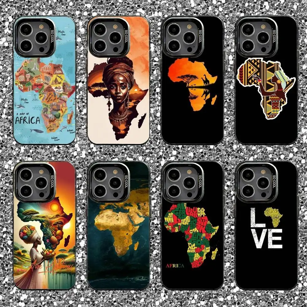 Africa Map Geogra Phone Case For iPhone 16,15,14,13,12,11,Pro,XS,Max,Plus,Mini,SE Black Candy Matte Shockproof Cover
Africa Map Geogra Phone Case For iPhone 16,15,14,13,12,11,Pro,XS,Max,Plus,Mini,SE Black Candy Matte Shockproof Cover