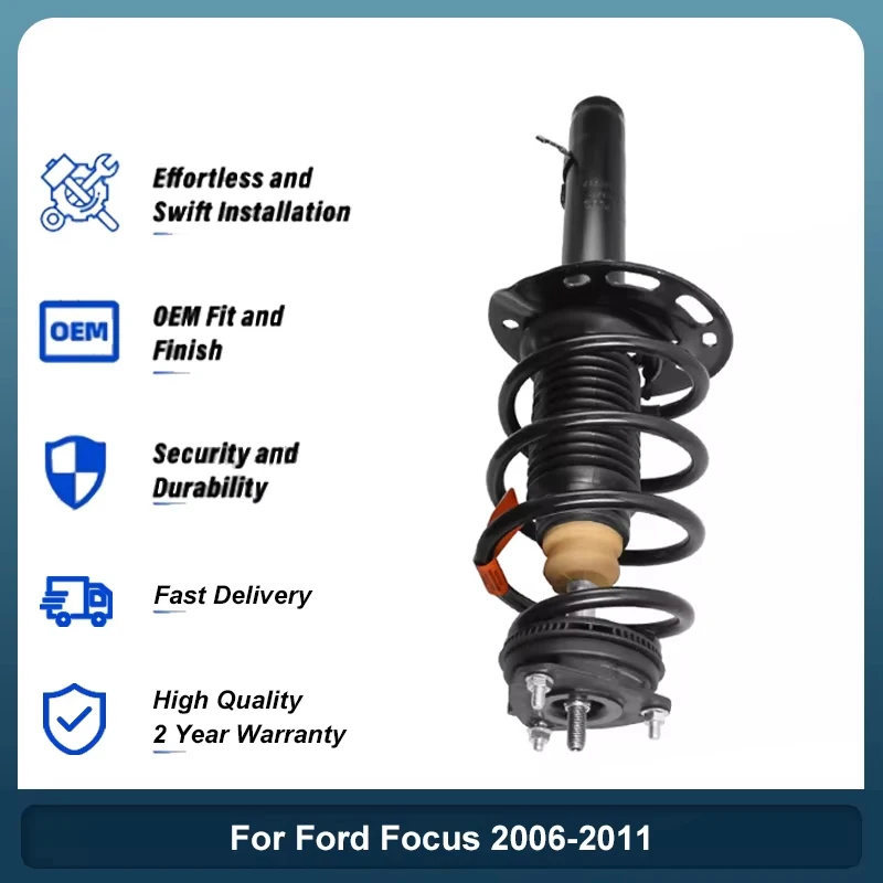 2006-2011 Ford Focus Front Strut Shock Absorber 272257 272258 Air Spring Suspension Shock Absorber Repair Replace Auto Parts
2006-2011 Ford Focus Front Strut Shock Absorber 272257 272258 Air Spring Suspension Shock Absorber Repair Replace Auto Parts