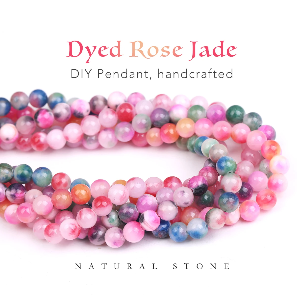 Natural Stone Beads 4 6 8 10mm Persian Jade Stone Bead Multicolor Jasper Gem Bead for DIY Crafts Decor Ornament Making Supplies
Natural Stone Beads 4 6 8 10mm Persian Jade Stone Bead Multicolor Jasper Gem Bead for DIY Crafts Decor Ornament Making Supplies