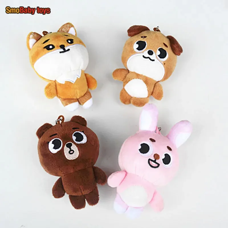 Kpop Denimalz Rabbit Plush Keychain Toy Stuffed Animals Soft Cartoon Key Rings Children Gifts Doll Birthday 10cm
Kpop Denimalz Rabbit Plush Keychain Toy Stuffed Animals Soft Cartoon Key Rings Children Gifts Doll Birthday 10cm
