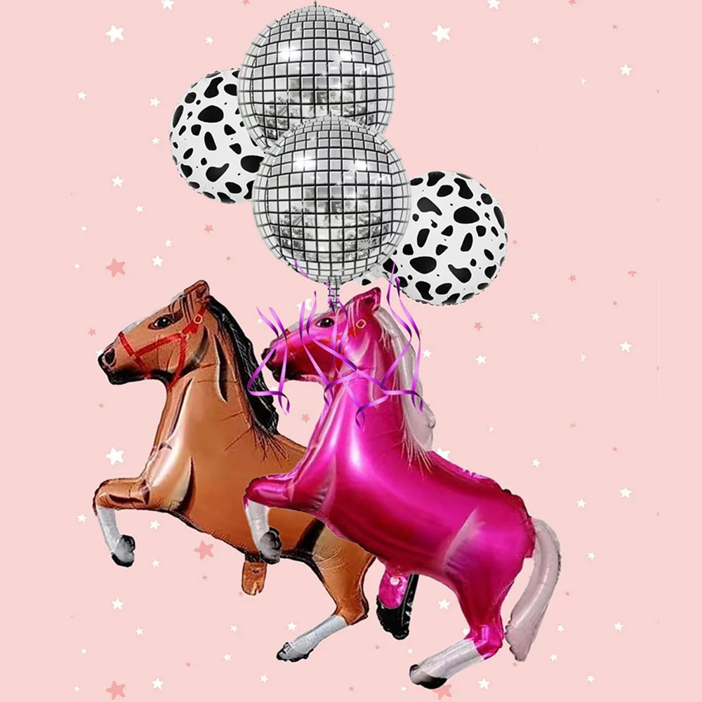 6Pcs Western Cowgirl Party Decor Disco Cowgirl Balloons Let's Go Girls Bachelorette Party Birthday Last Rodeo Bachelorette Decor
6Pcs Western Cowgirl Party Decor Disco Cowgirl Balloons Let's Go Girls Bachelorette Party Birthday Last Rodeo Bachelorette Decor