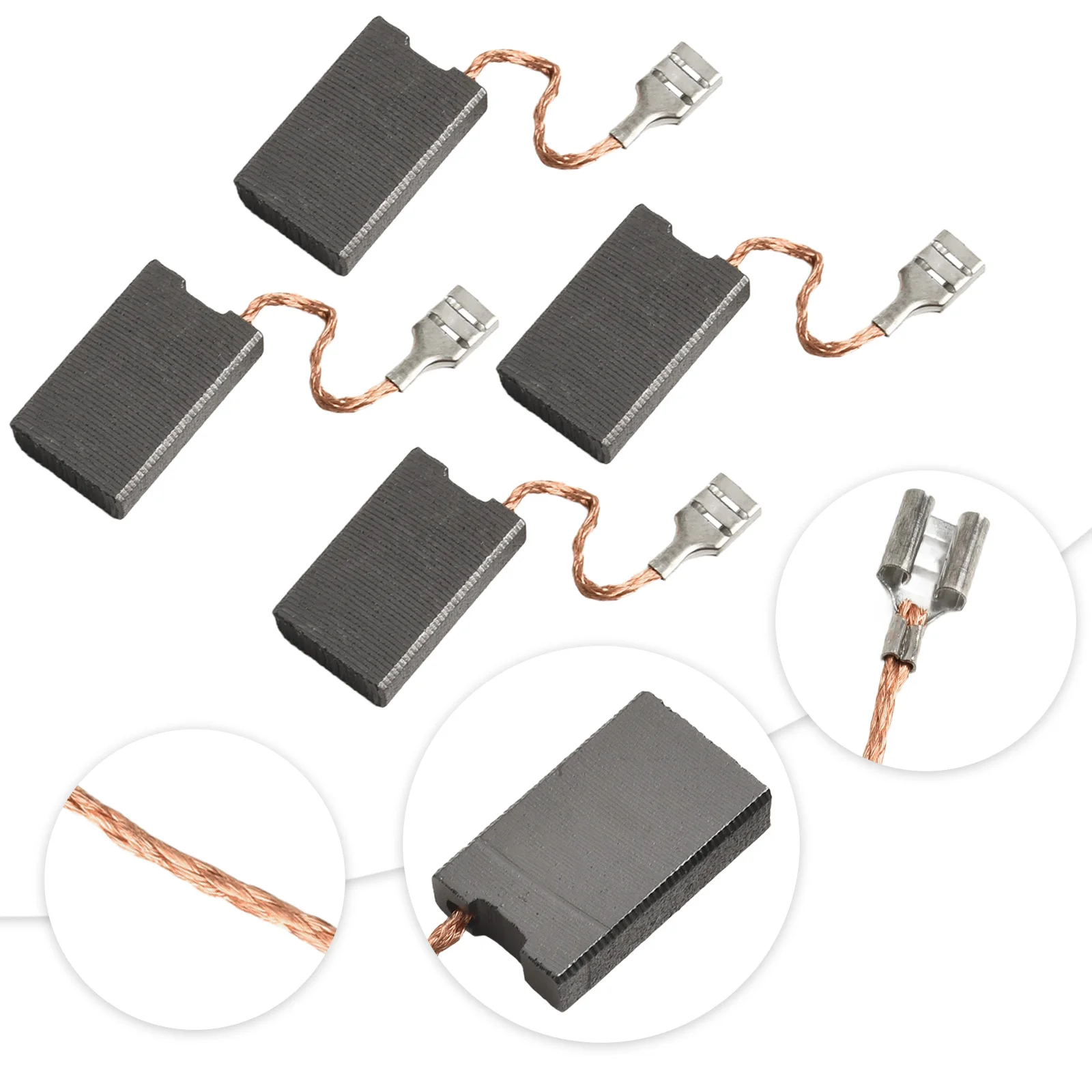 Graphite Brush Electric Motor Brush Compatible Tools Easy Installation Graphite + Metal Electric Motor Maintenance
Graphite Brush Electric Motor Brush Compatible Tools Easy Installation Graphite + Metal Electric Motor Maintenance