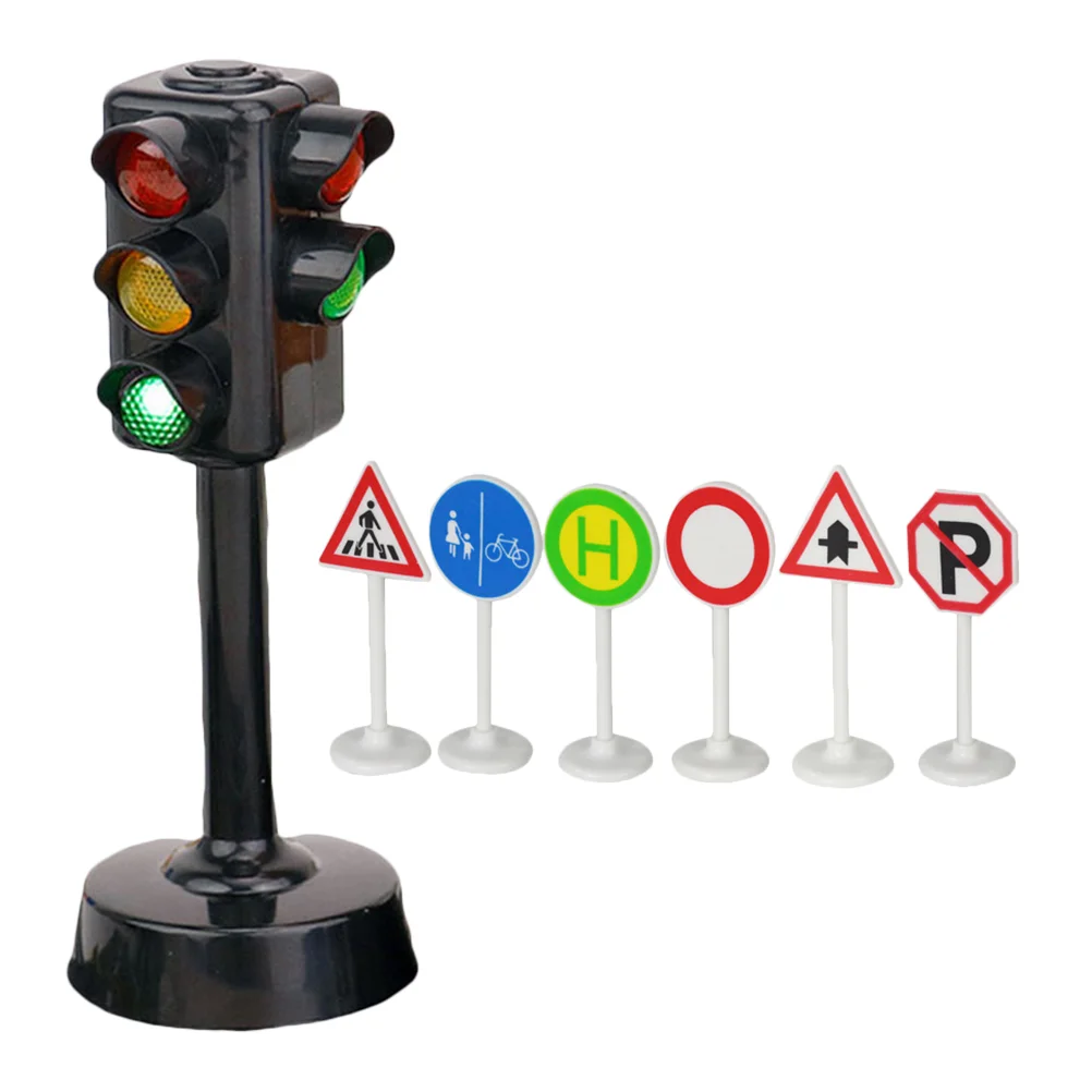 7 Pcs Road Sign Toy Set Traffic Signs Light Crosswalk Signal Models Child Kids Toys
7 Pcs Road Sign Toy Set Traffic Signs Light Crosswalk Signal Models Child Kids Toys