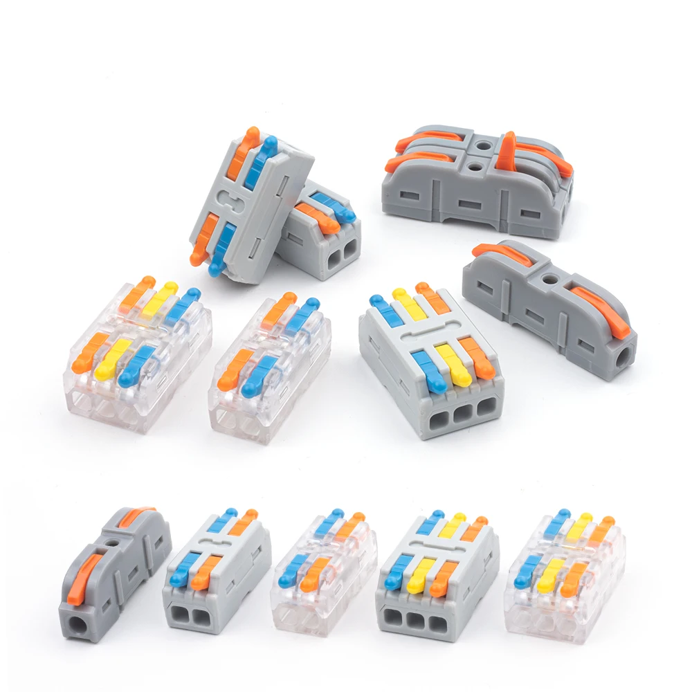 2/4/6 Pin Way Butt Type Lever Quick Wire Conductor Connectors Push-in Splicing Terminals Quick Disconnects Home Junction Boxed
2/4/6 Pin Way Butt Type Lever Quick Wire Conductor Connectors Push-in Splicing Terminals Quick Disconnects Home Junction Boxed