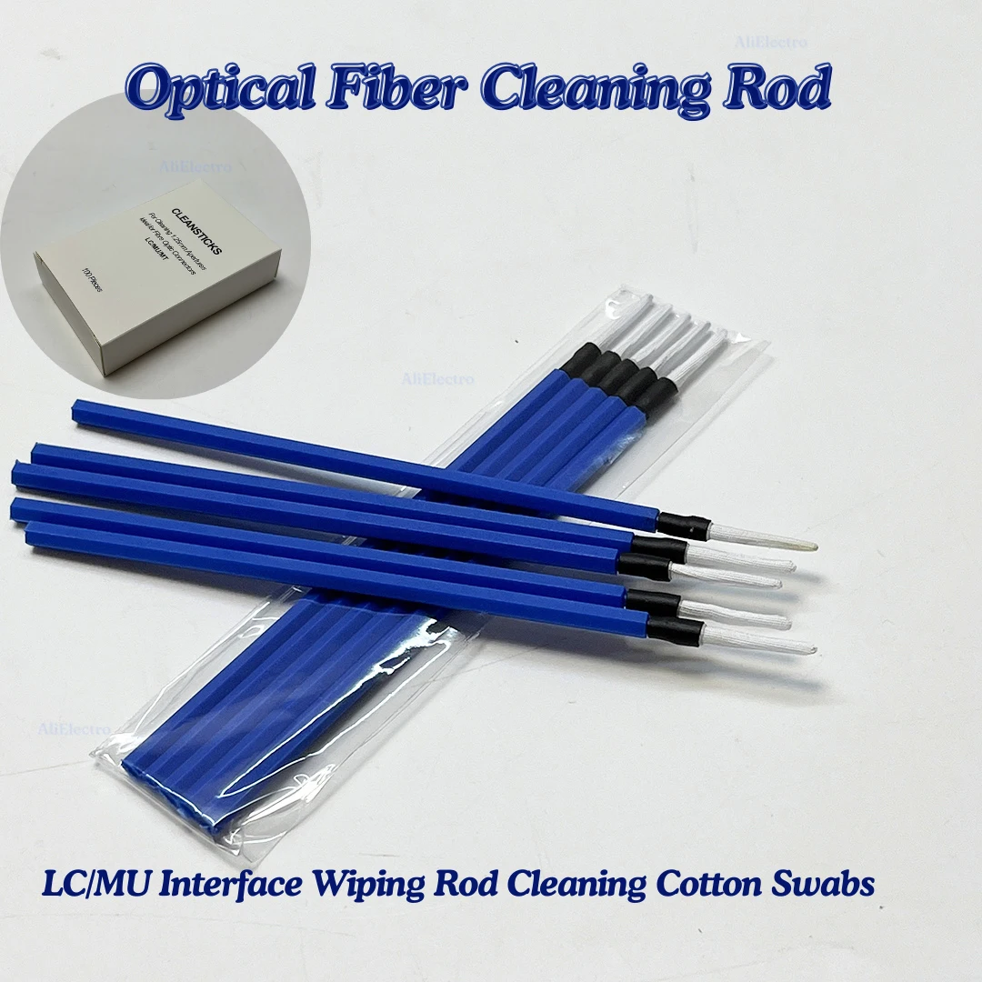 100Pcs 2.5/1.25Mm Cleansticks Optical Fiber LC/MU Interface Wiping Rod Cleaning Cotton Swabs Flange Adapter Clean
100Pcs 2.5/1.25Mm Cleansticks Optical Fiber LC/MU Interface Wiping Rod Cleaning Cotton Swabs Flange Adapter Clean