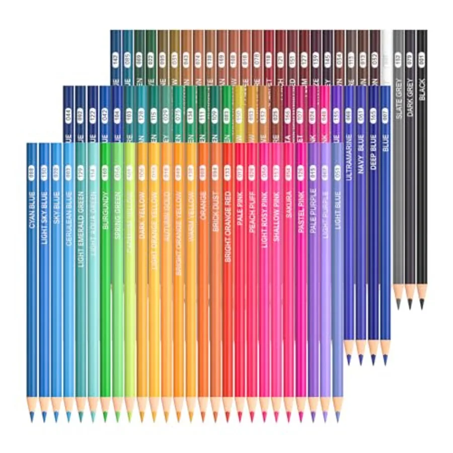 80 Colored Pencils, Colored Pencils for Adult Coloring, Soft Core Color Pencil, Drawing Supplies for Adults Artists Beginners D
80 Colored Pencils, Colored Pencils for Adult Coloring, Soft Core Color Pencil, Drawing Supplies for Adults Artists Beginners D