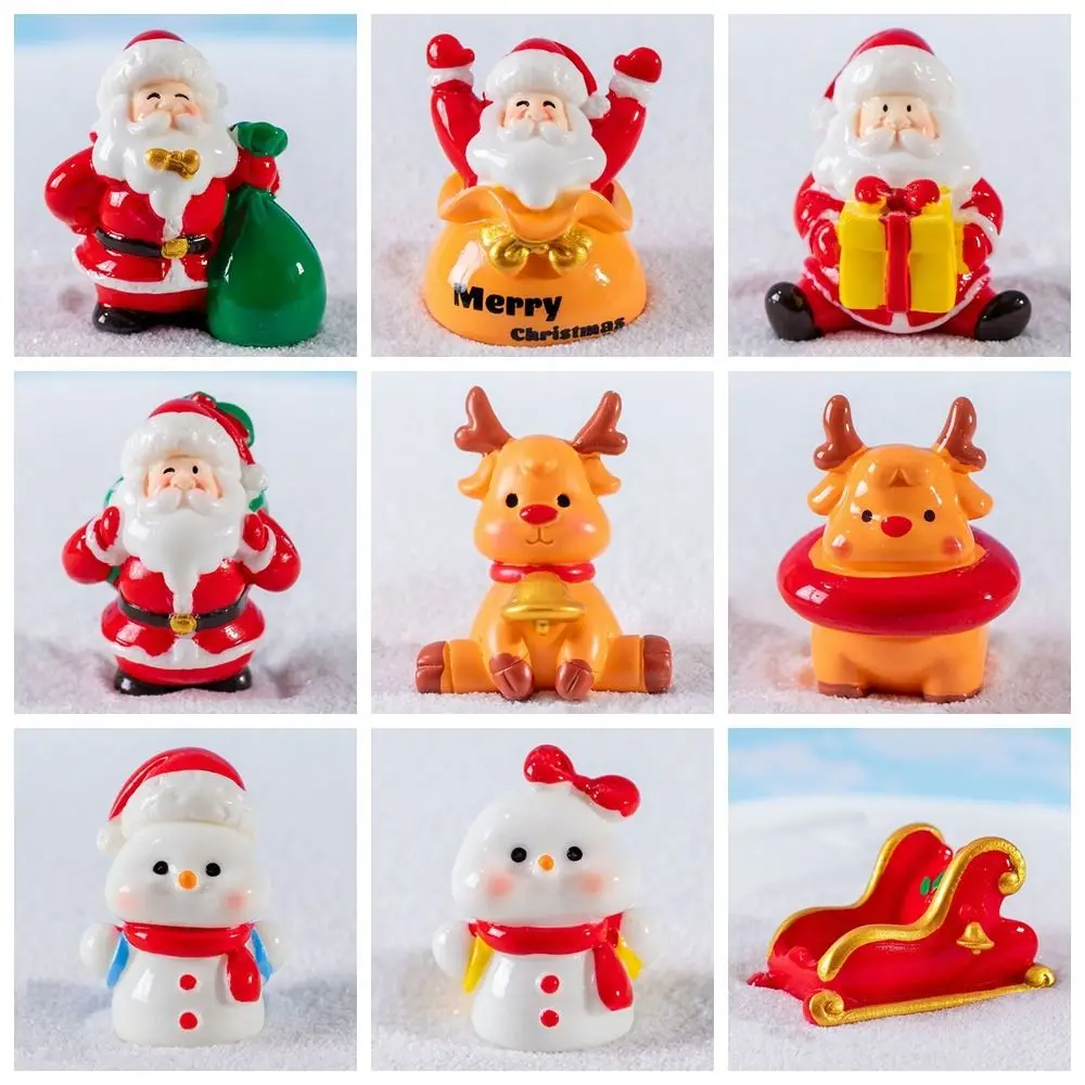 Toy Resin Christmas Figurines Xmas Ornament Home Decorations Cartoon Snowman Statue Bonsai Micro Landscape Miniation Santa Claus
Toy Resin Christmas Figurines Xmas Ornament Home Decorations Cartoon Snowman Statue Bonsai Micro Landscape Miniation Santa Claus
