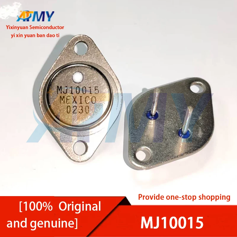 MJ10016 MJ10015 MJ10021 MJ10022 MJ10023 Gold-sealed high-power current triode
MJ10016 MJ10015 MJ10021 MJ10022 MJ10023 Gold-sealed high-power current triode