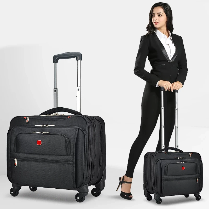 Multifunction Oxford Cloth Travel Suitcase 18-inch Computer Business Boarding Box Rolling luggage Universal Wheels Trolley Case
Multifunction Oxford Cloth Travel Suitcase 18-inch Computer Business Boarding Box Rolling luggage Universal Wheels Trolley Case